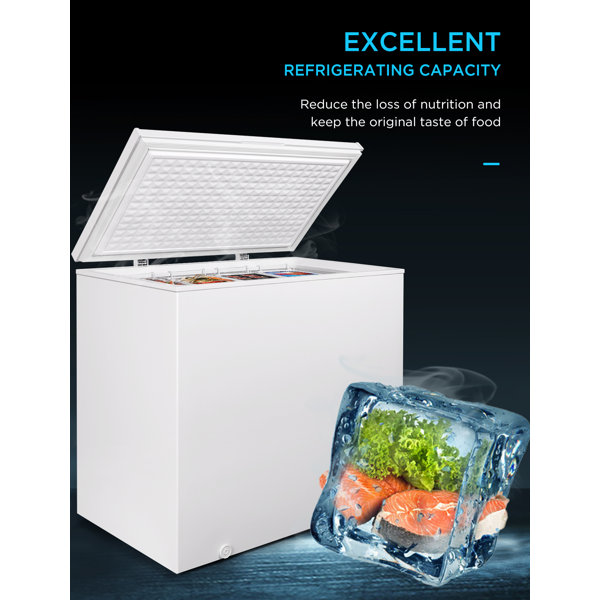 Northair 7 Cubic Feet cu. ft. Portable Chest Freezer with Adjustable